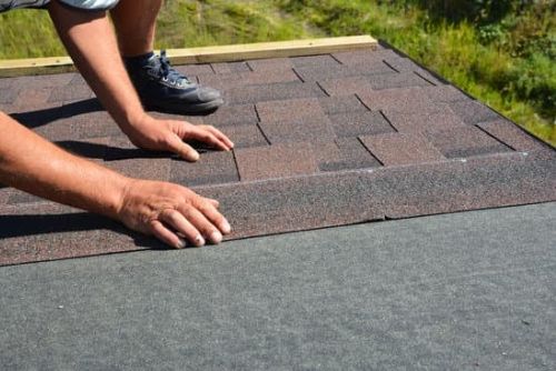 Installing Starter Row Of Shingles